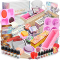 Illumive Deluxe Soap Making Kit - Soap Kit Includes All Soap Making Supplies. DIY Soap Making Kit.