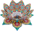 5D DIY Diamond Art Painting PVC Flower Candle Holders Tealight/Tea Light/Votive Candle Holder, for Table Centerpiece Home Décor Party Wedding Dinning-Flower03