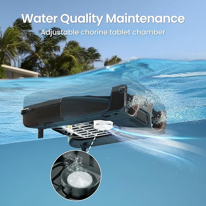 (2026 New) AIPER Experts Duo: Scuba V3 & Surfer S2, 360° Top-to-Bottom Cleaning, 7 Day Hands-Free Care, 10x Faster Pool Cleaning with AI Patrol, Smart Parking & Water Quality Maintenance