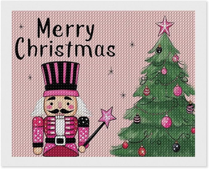 AIVKIEJK Diamond Painting Kits for Adults - Christmas Tree Painting DIY 5D Full Drill Diamond Dots Paintings with Diamonds Gem Art and Crafts Home Decor 16"x20"