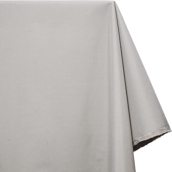 Ottertex Canvas Fabric Waterproof Outdoor 60" Wide 600 Denier Sold by The Yard (3 Yard, Silver)