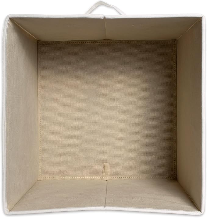 E-Living Store Children's Animal Print Storage Cube & Basket, Swan, 13x13x13