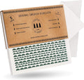 SUPERSCANDI 5 Pack Swedish Dishcloths for Kitchen - 100% Biodegradable & Compostable Reusable Paper Towels Washable, Food-Safe & Without Plastic - Dish Rags Suitable for Any Surface, Moon Green