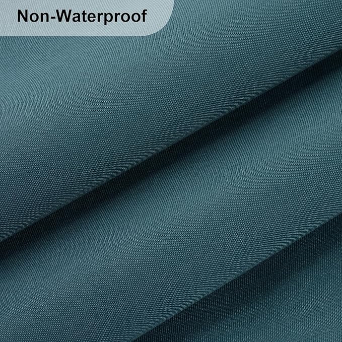 600D Thick Canvas Fabric Non Water Proof- 58" Wide Upholstery Polyester Material - Durable Indoor Outdoor Thick Fabric for Furniture Cover Cushion Home Awning Tent (Forest Green, 1 Yard)