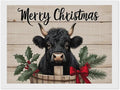 AIVKIEJK Diamond Painting Kits for Adults - Highland Cow Merry Christmas Painting DIY 5D Full Drill Diamond Dots Paintings with Diamonds Gem Art and Crafts Home Decor 12"x16"