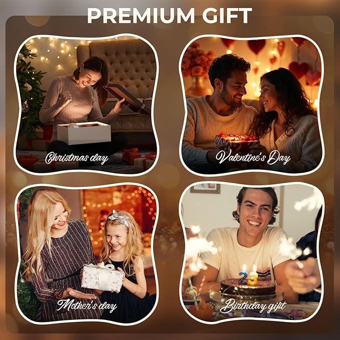 Candle Warmer Lamp with Timer and Wireless Remote Control, Dimmable Candle Warmer for Jar Candles, Height Adjustable Wax Melts Warmer, House Warming Gifts New Home Decor, Gifts for Women Mom(2 Pack)