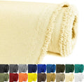 Waterproof Canvas Fabric by The Yard 58inch 600D Upholstery Material Polyester Fabric Outdoor Water Resistant Fabric for Sewing Chair Patio Cushion Purse Bag Interior, Pre Cut 1 Yard Light Yellow