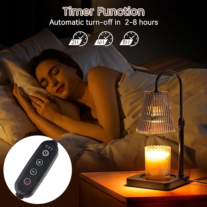 JEKEMORYE Candle Warmer Lamp Dimmable