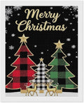 AIVKIEJK Diamond Painting Kits for Adults - Merry Christmas Tree Holiday Painting DIY 5D Full Drill Diamond Dots Paintings with Diamonds Gem Art and Crafts Home Decor 16"x20"