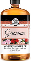 Oil of Youth Essential Oils 16 fl oz – Geranium Essential Oil for Diffuser & Aromatherapy
