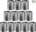 Vintage Tin Box 12-Pack Set (10oz Each can) | DIY Candle Making kit Travel Tin Can Set | Food grade Material Safe Use | DIY Candle Set Gift for Parents, Families, and Gatherings