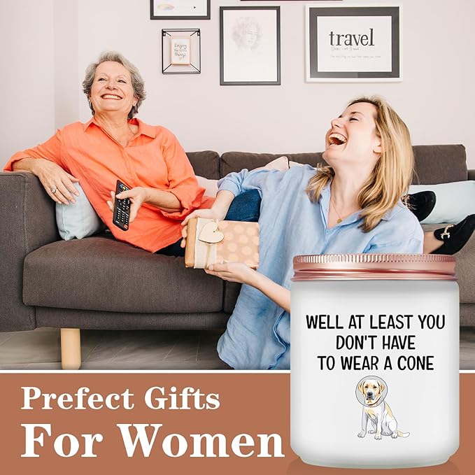 Get Well Soon Gifts for Women, Men - Funny After Surgery Recovery Encouragement Humor Sympathy Candle Gifts - Feel Better for Sick - Family Friend Coworker Thinking of You Cheer up
