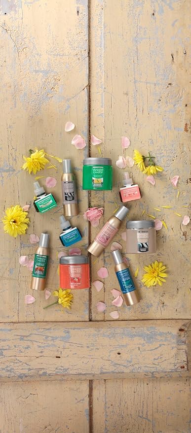 Yankee Candle Concentrated Air Freshener Room Spray, Odor Eliminator for Home, Bathroom, Seaside Woods, 1.5 Oz (Pack of 6)