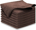 USANOOKS Premium 300GSM Microfiber Cleaning Cloth - 12.5"x12.5" High Performance - 1200 Washes, Ultra Absorbent Microfiber Towels for Cars Undercarriage, Rims & Engine Bay Cleaning - Microfiber Cloth