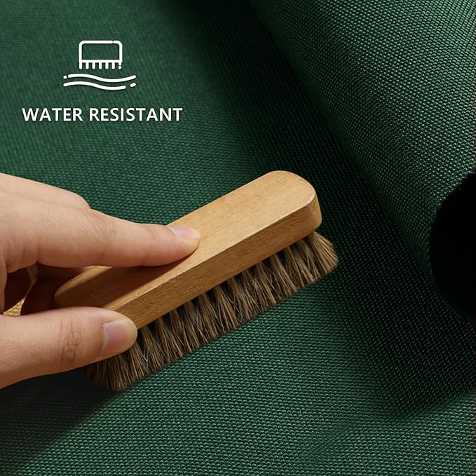 Waterproof Canvas Fabric by The Yard 58inch 600D Upholstery Material Polyester Fabric Outdoor Water Resistant Fabric for Sewing Chair Patio Cushion Purse Bag Interior, Pre Cut 3 Yard Green