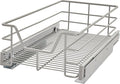 ClosetMaid 32101 Premium 11.5-Inch Wide Kitchen Single Tier Cabinet Pull Out Basket, Platinum