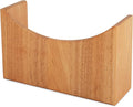 Camco Oak Accents Wall Organizer- Mountable Organizer Stores Tablets, Magazines, Books, Headphones and More, Easy Set Up - Oak Wood Finish (43483)