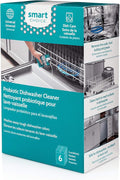 Smart Choice 10SCPROD02 Probiotic Dishwasher Cleaner, 6 Treatments