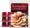 Scentsationals Wax Melts Strong Scent - Cinnamon Apples - Long Lasting Scented Melts for Warmers, 10oz (24-Cubes)