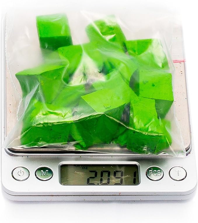 Green Candle Dye 2oz for Soy Candle Making – Candle Shop Premium Color Dye Blocks for Soy Wax, Beeswax, Paraffin - Candle Wax Dyes