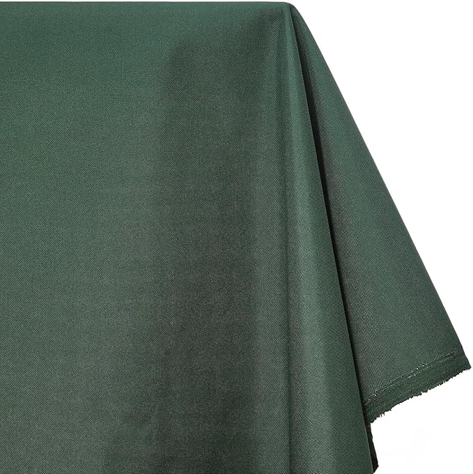 Ottertex Canvas Fabric Waterproof Outdoor 60" Wide 600 Denier Sold by The Yard (3 Yard, Forest Green)