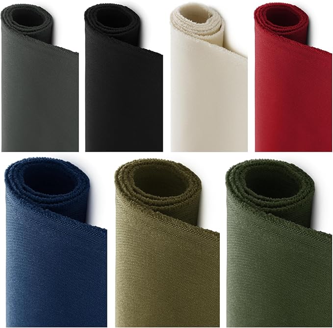 1200D Thicken Waterproof Canvas Fabric by The Yard 58" W Water-Resistant Polyester Fabric Heavy Duty Outdoor Upholstery Material for Chair Patio Cushion Furniture Cover Sewing DIY, 3 Yards Grey