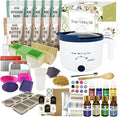 PIUH Premium Soap Making Kit for Adults Making Soaps, DIY Soap Making Kits with Soap Melter, Natural Melt and Pour Soap Base, Soap Loaf Mold and Supplies for Adults Begineers Homemade Soap Kit