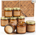 8 Pack Scented Candles for Home,Long Lasting Soy Wax Candle Gift Set, Aromatherapy Candle Gifts for Womens Birthday Anniversary Present