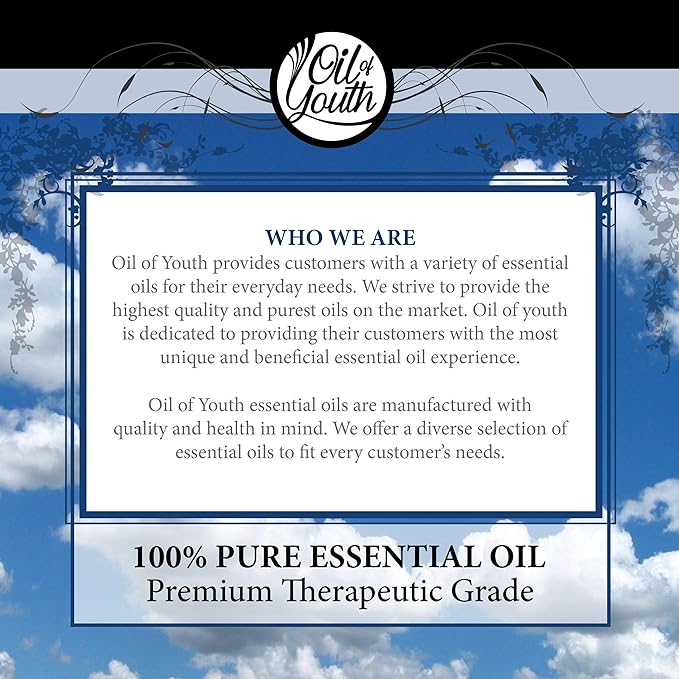 Oil of Youth Essential Oils Rose Essential Oil, 8 Fluid Ounces – Pure Aromatherapy Grade