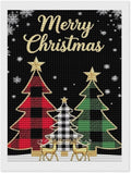 AIVKIEJK Diamond Painting Kits for Adults - Merry Christmas Tree Holiday Painting DIY 5D Full Drill Diamond Dots Paintings with Diamonds Gem Art and Crafts Home Decor 12"x16"