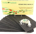 Make Your Own Beeswax Candle Kit - Includes 10 Full Size 100% Beeswax Honeycomb Sheets in Black and Approx. 6 Yards (18 Feet) of Cotton Wick. Each Sheet Measures Approx. 8" x 16 1/4".