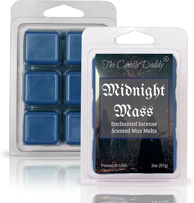The Candle Daddy Salem Book of Smells Halloween 5 Pack - 5 Amazing Witchy Wax Melts - 30 Total Cubes - 10 Total Ounces