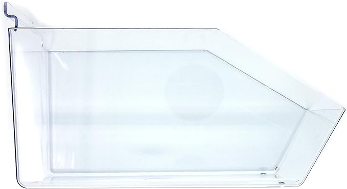 Clear Gridwall Acrylic Bins, Large Bin for Grid Panels - 6" L x 5.5" H x 11.5" D - 10 Pack