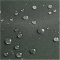Mybecca Waterproof Canvas Marine Fabric 600 Denier Indoor/Outdoor PU Backing UV Protector Ash Gray 1 Yard