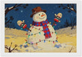 AIVKIEJK Diamond Painting Kits for Adults - Christmas Winter Snowman & Twinkling Painting DIY 5D Full Drill Diamond Dots Paintings with Diamonds Gem Art and Crafts Home Decor 8"x12"