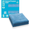 E-Cloth Microfiber Cloth, World's Leading Premium Microfiber Cleaning Cloth, Twice as Durable as Competition, 1 Year Guarantee, Ideal for Kitchen, Countertops, Sinks, and Bathrooms, Blue, 2 Pack