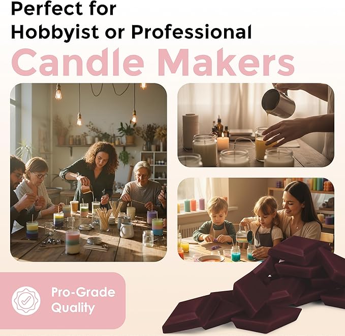 Pale Pink Candle Dye - Made in The USA - Premium Colorants - Highly Concentrated - Popular Colors for Paraffin or Soy Wax - Great for Professionals or Hobbyist - 50 Dye Chips
