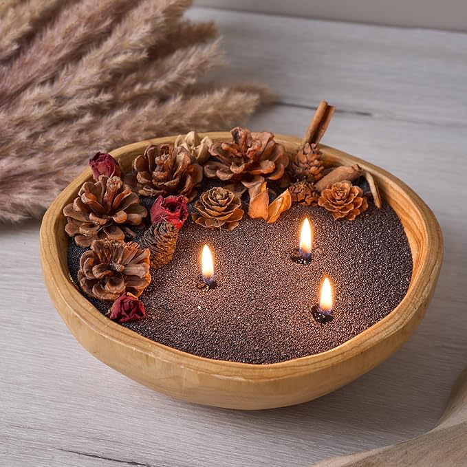 Candle Sand Wax Kit- 3lb Black Pearled Candle Sand with Wicks(50) Glass Jar(2) DIY Pearled Candle Making Kit Refillable Beaded Wax Set for Home Decor & Gifts