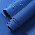 ANMINY 100% Waterproof Outdoor Fabric 3 Yards, 58" W 600D Marine Canvas Fabric with PVC Backing, Ripstop Upholstery Material by The Yard for Furniture Boat Covers Tent Awning, Royal Blue