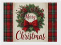 AIVKIEJK Diamond Painting Kits for Adults - Merry Christmas Red Bow & Pine Cones Painting DIY 5D Full Drill Diamond Dots Paintings with Diamonds Gem Art and Crafts Home Decor 12"x16"