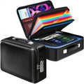 Fireproof Document Box with Lock, Safe Box for Important Documents, Fireproof & Water-Resistant Storage Organizer for Certificates, Passports, IDs