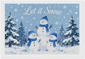 AIVKIEJK Diamond Painting Kits for Adults - Merry Christmas Snowman Winter Painting DIY 5D Full Drill Diamond Dots Paintings with Diamonds Gem Art and Crafts Home Decor 8"x12"