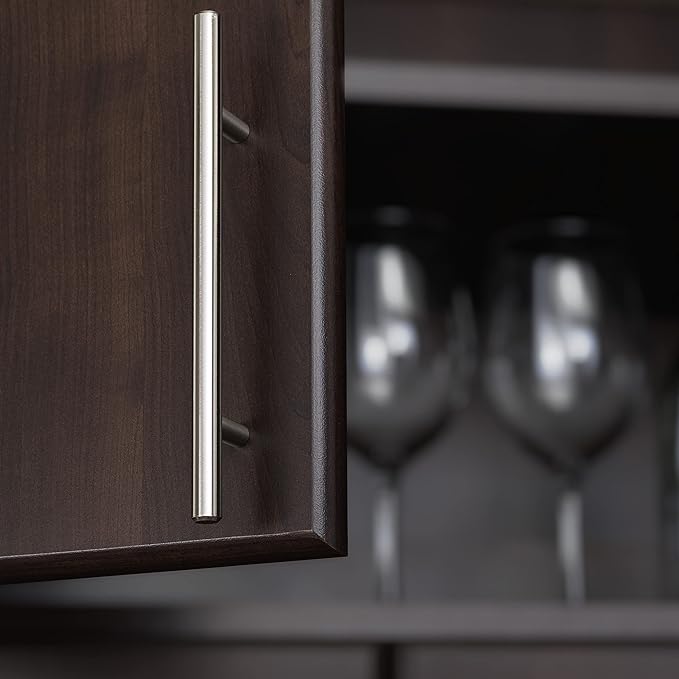 Prepac Elite 54" Wall Cabinet, Espresso Storage Cabinet with 2 Adjustable Shelves, Storage for Pantry, Kitchen and Bathroom 12" D x 54" W x 24" H