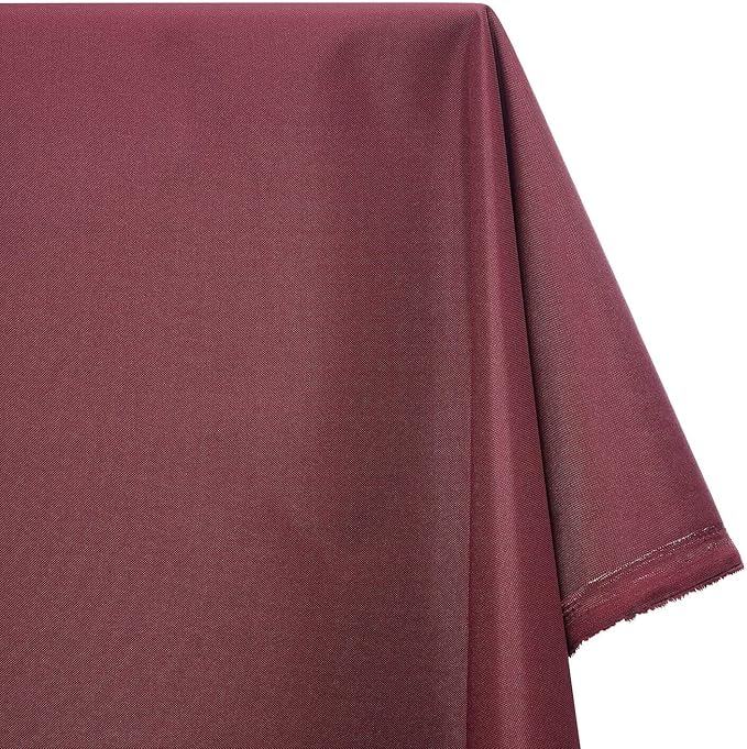 Ottertex Canvas Fabric Waterproof Outdoor 60" Wide 600 Denier Sold by The Yard (10 Yard, Wine)