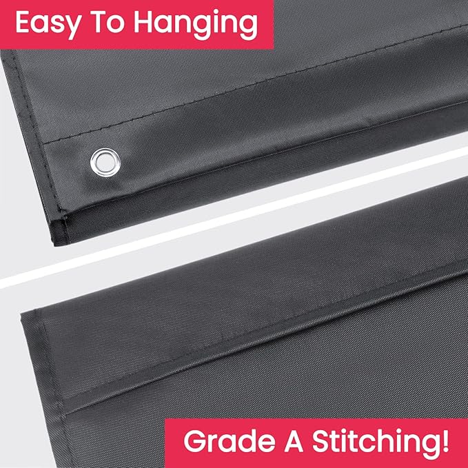 Godery Folder Pocket Chart (Black), Cascading Wall Organizer for School, Classroom, Home or Office Use, 20 Pocket Chart Hanging Wall Organizer with 4 Hangers