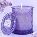Lilac Scented Candles for Home, Spring Gifts Natural Soy Wax Aromatherapy Candle for Women, Lilac Flowers Spring Candles Purple Candle Jar for Bedroom Bath Warming Gifts