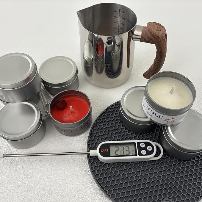ZART Complete Candle Making Kit DIY Scented Wax Making Supplies for Woman Beginners