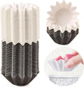 Wax Melt Warmer Liners Reusable & Leakproof Candle Warmer Liners Wax Tray for Scented Wax,Electric Wax Warmers, Plug in Warmers, Candle Warmer,Wax Melter and Wax Burner(Black 50pcs + White 50pcs)