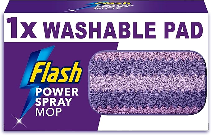 Flash Power Spray Mop Microfibre Cloth - Washable & Reuseable Microfibre Pad For Any Type of Floor