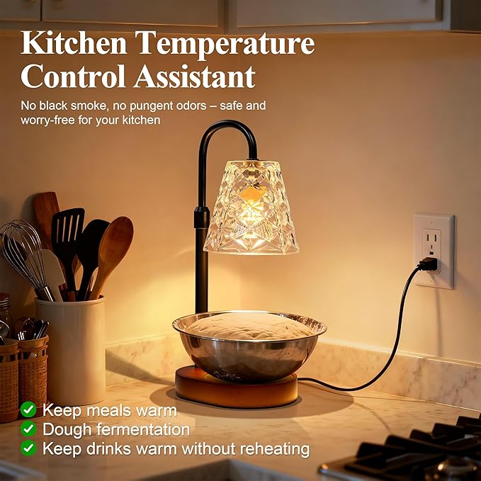 Candle Warmer Lamp with Timer, Birthday Gifts for Women Mom, House Warming Gifts New Home, Wax Melt Warmer for Scented Jar